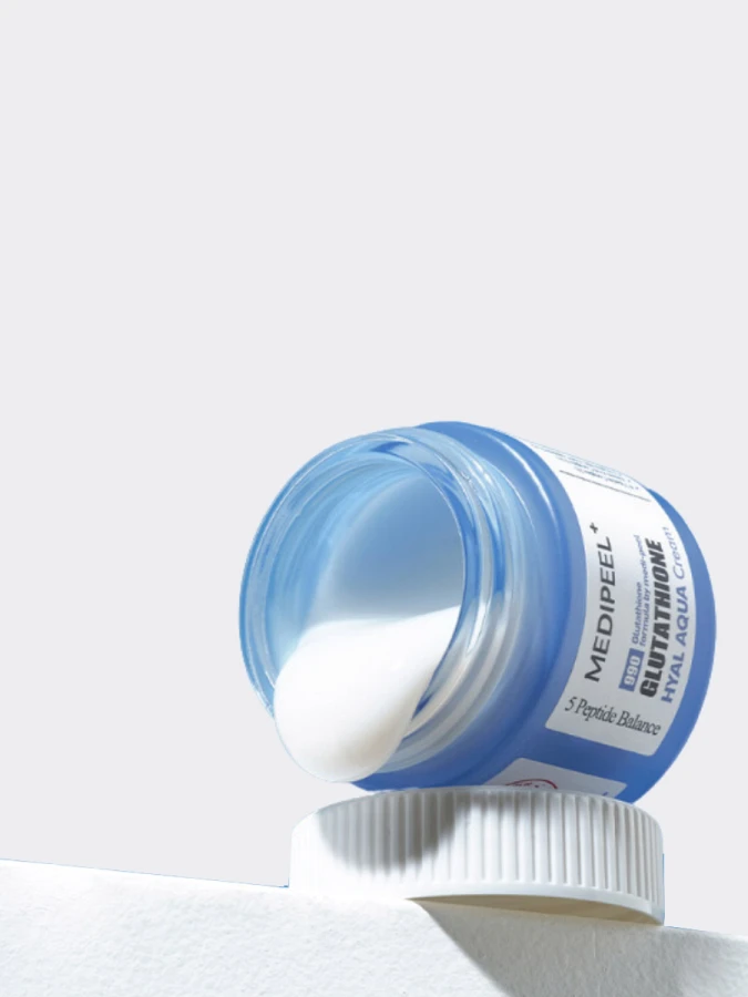 Увлажняющий крем для сияния кожи лица с глутатионом и гиалуроновой кислотой MEDI-PEEL Glutathione Hyal Aqua Cream