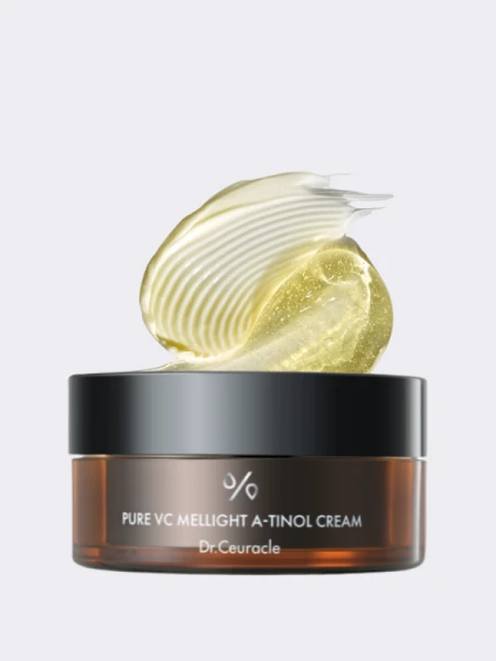 Антиоксидантный двойной крем для лица с витамином С и ретинолом Dr.Ceuracle Pure VC Mellight A-retinol cream