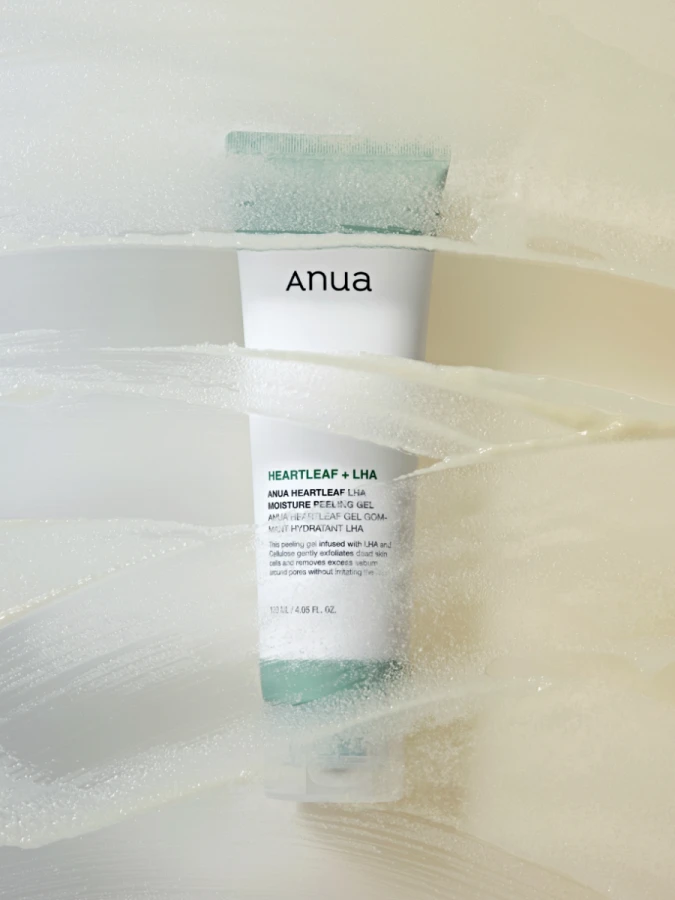Успокаивающий пилинг-гель с экстрактом хауттюйнии ANUA Heartleaf LHA Moisture Peeling Gel