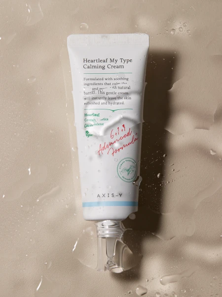 Успокаивающий крем-гель с экстрактом хауттюйнии AXIS-Y Heartleaf My-Type Calming Cream