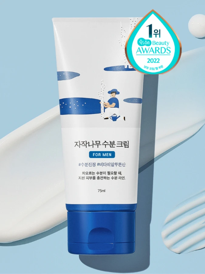 Успокаивающий крем для мужчин с берёзовым соком Round Lab For Men Birch Juice Moisturizing Cream