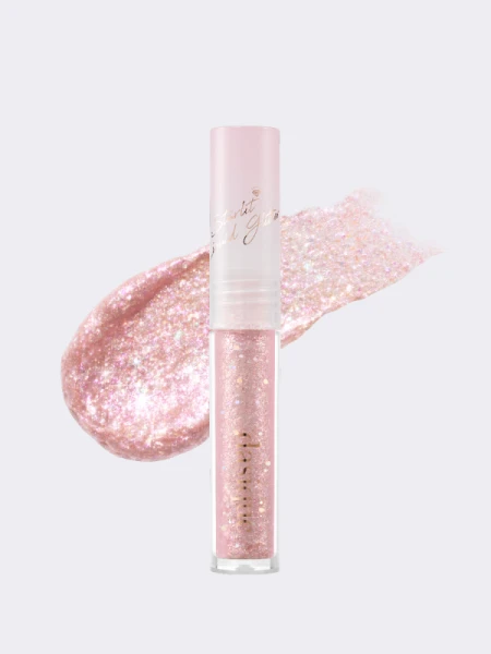 Жидкий глиттер для век Dasique Starlit Jewel Liquid Glitter #06 Pink Crystal