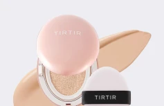 МИНИ Тональный кушон со стойким матовым финишем TIRTIR Mask Fit All-Cover Cushion 17C Porcelain
