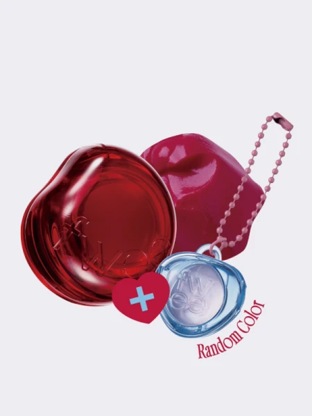 Набор: Оттеночное желе для губ и щёк + брелок fwee Lip&Cheek Glowy Jelly Pot JR02 Sour Gummy Keyring Set Набор: Оттеночное желе для губ и щёк + брелок fwee Lip&Cheek Glowy Jelly Pot JR02 Sour Gummy Keyring Set