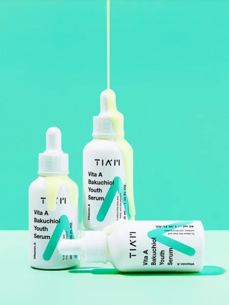 Разглаживающая сыворотка с бакучиолом и витамином А TIAM Vita A Bakuchiol Youth Serum Разглаживающая сыворотка с бакучиолом и витамином А TIAM Vita A Bakuchiol Youth Serum