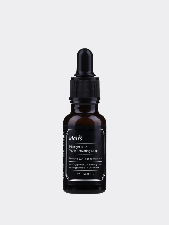 Регенерирующая сыворотка с пептидами Dear, Klairs Midnight Blue Youth Activating Drop