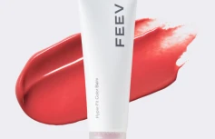 Обновлённый оттеночный бальзам для губ FEEV Hyper-Fit Color Balm Peach Peeling