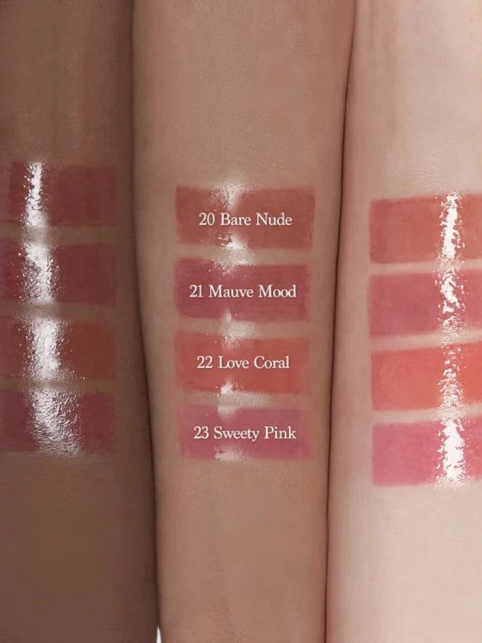 Сияющий тинт для губ Dasique Juicy Dewy Tint #20 Bare Nude