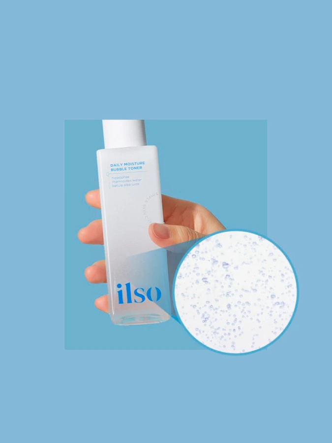 Укрепляющий пузырьковый тонер с эктоином ilso Daily Moisture Bubble Toner