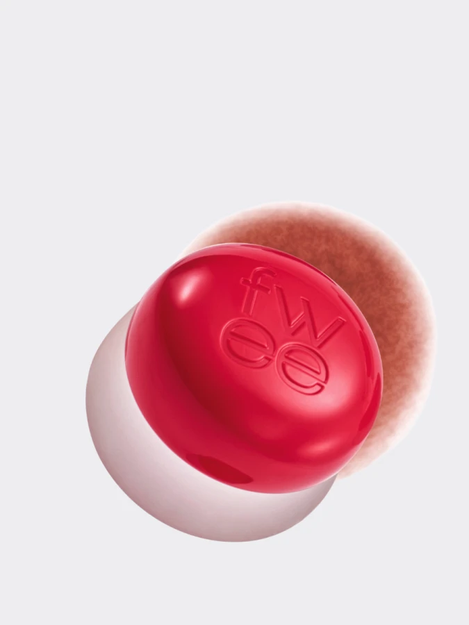 Оттеночное суфле для губ и щёк fwee Lip&Cheek Blurry Pudding Pot RD04 Fav