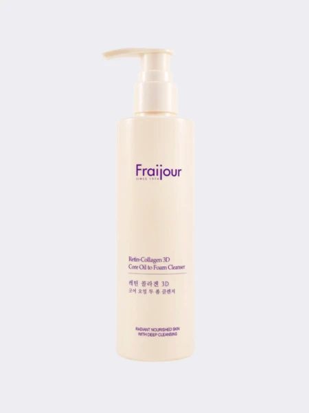 Гидрофильное масло-пенка с коллагеном и ретинолом Fraijour Retin-Collagen 3D Core Oil to Foam Cleanser Гидрофильное масло-пенка с коллагеном и ретинолом Fraijour Retin-Collagen 3D Core Oil to Foam Cleanser