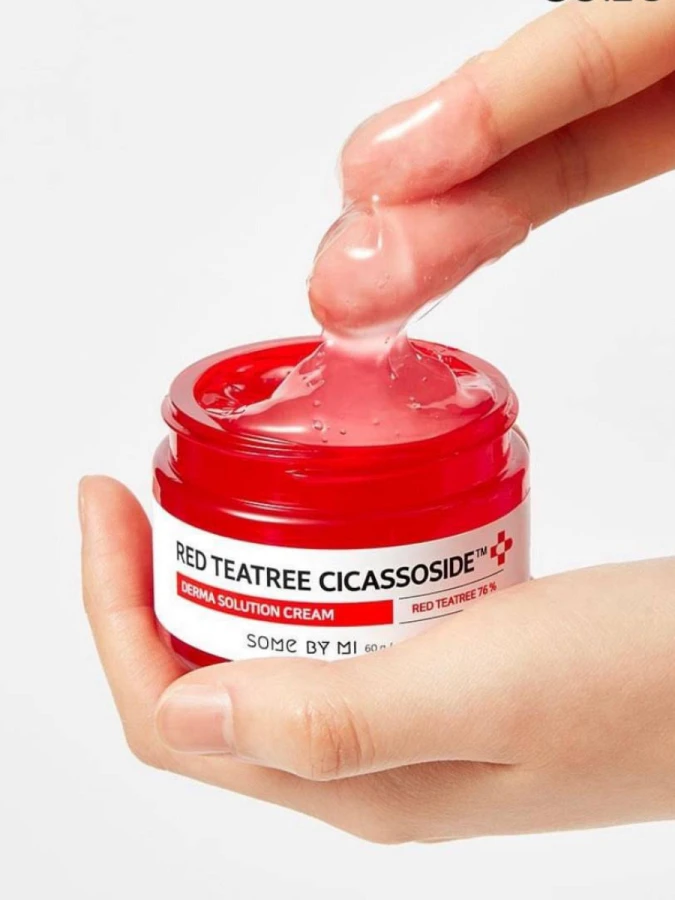 Успокаивающий крем с красным чайным деревом Some By Mi Red Tea Tree Cicassoside Final Solution Cream