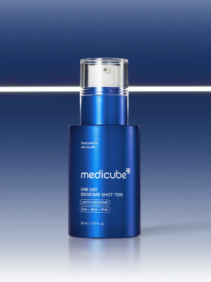 Интенсивная выравнивающая сыворотка со спикулами и экзосомами Medicube One Day Exosome Shot Pore Serum 7500