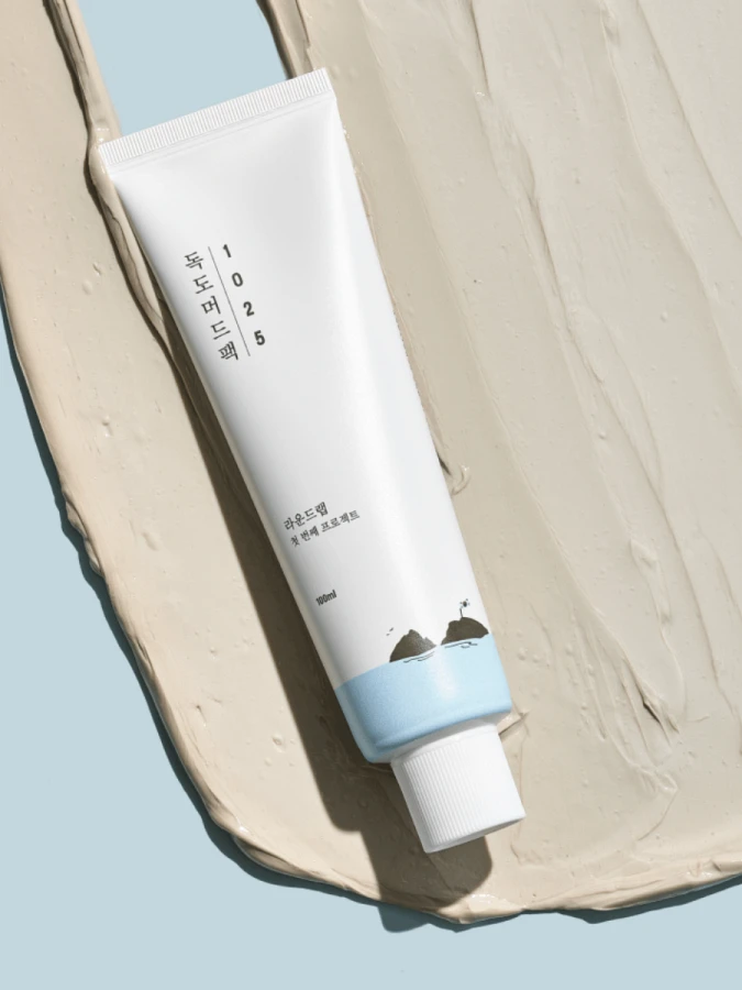 Очищающая глиняная маска с морской водой Round Lab 1025 Dokdo Mud Pack