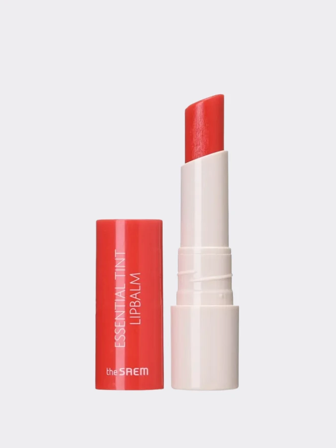 Оттеночный увлажняющий бальзам для губ The Saem Saemmul Essential Tint Lipbalm OR01