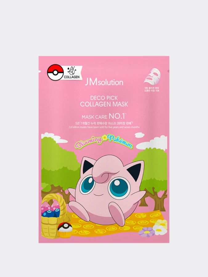 Питательная тканевая маска с коллагеном JMSolution Deco Pick Collagen Mask