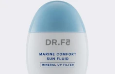 Минеральный солнцезащитный флюид с экстрактом водорослей DR.F5 Marine Comfort Sun Fluid SPF50+ PA++++