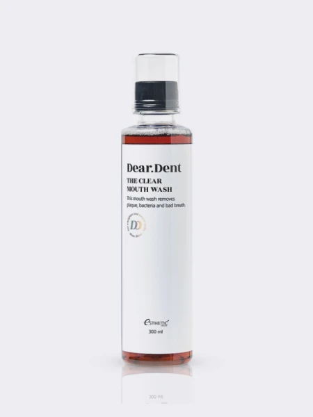 Антибактериальный ополаскиватель для полости рта с прополисом Esthetic House Dear.Dent The Clear Mouth Wash Антибактериальный ополаскиватель для полости рта с прополисом Esthetic House Dear.Dent The Clear Mouth Wash