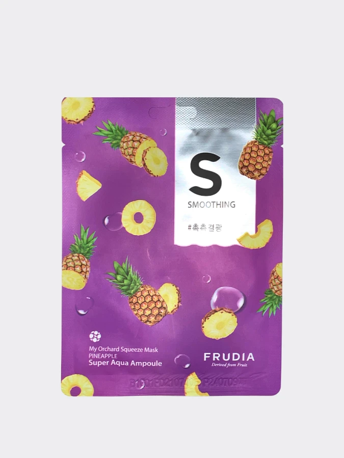 Смягчающая тканевая маска для лица с ананасом FRUDIA My Orchard Squeeze Mask Pineapple