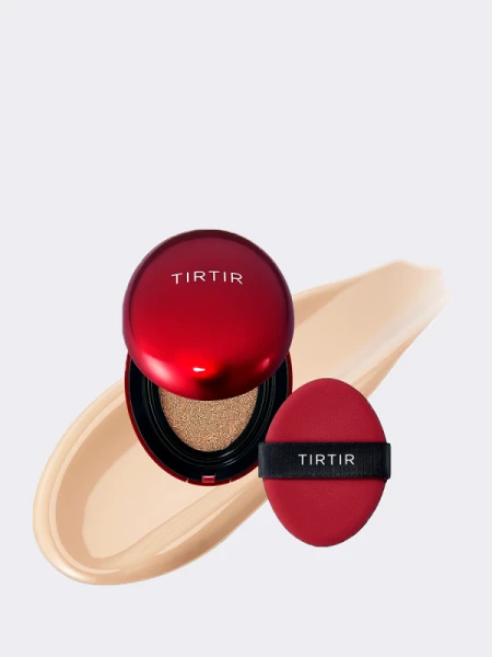 МИНИ Тональный кушон с полуматовым финишем TIRTIR Mask Fit Red Cushion 23N Sand МИНИ Тональный кушон с полуматовым финишем TIRTIR Mask Fit Red Cushion 23N Sand