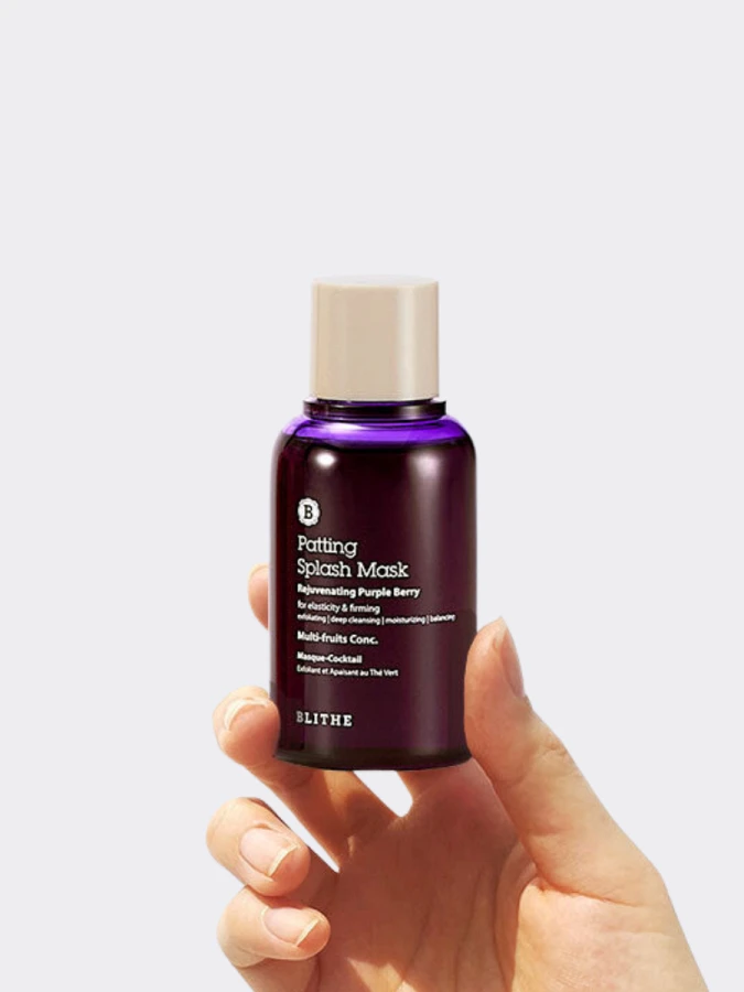 МИНИ Обновляющая сплэш-маска с ягодными экстрактами Blithe Rejuvenating Purple Berry Splash Mask