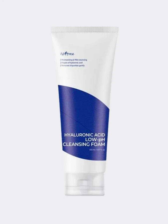 Слабокислотная пенка для умывания с гиалуроновой кислотой Isntree Hyaluronic Acid Low pH Cleansing Foam