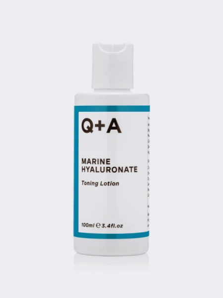 Укрепляющий тонер для лица с морскими экстрактами и гиалуроновой кислотой Q+A Marine Hyaluronate Toning Lotion