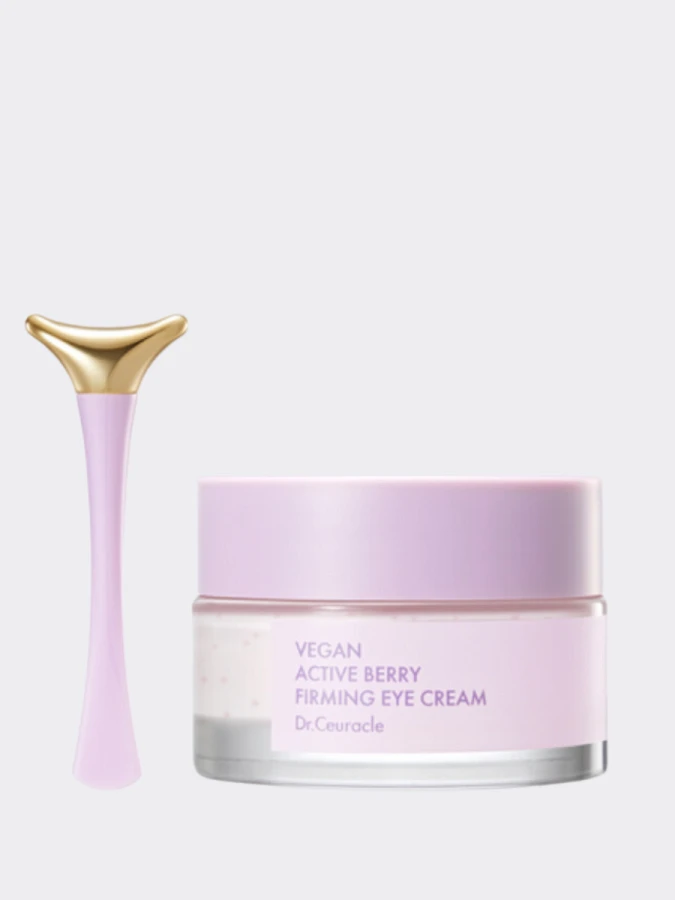 Укрепляющий крем для век с ресвератролом Dr.Ceuracle Vegan Active Berry Firming Eye Cream