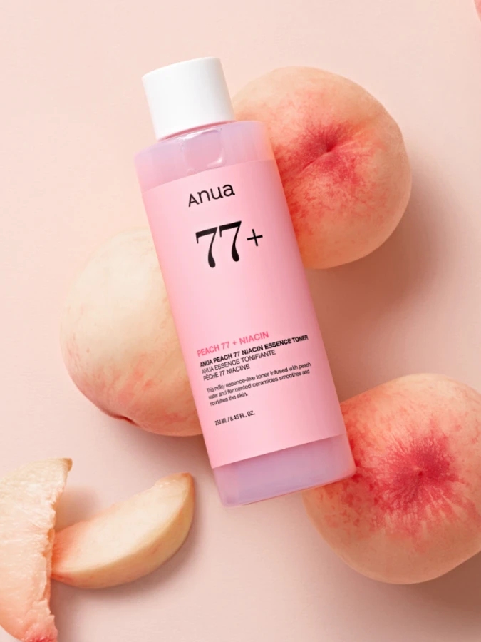 Смягчающий тонер-эссенция с экстрактом персика и ниацинамидом ANUA Peach 77% Niacin Essence Toner