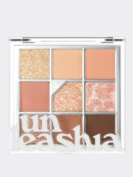 Палетка теней для век UNLEASHIA Glitterpedia Eye Palette N°3 All of Coralpink