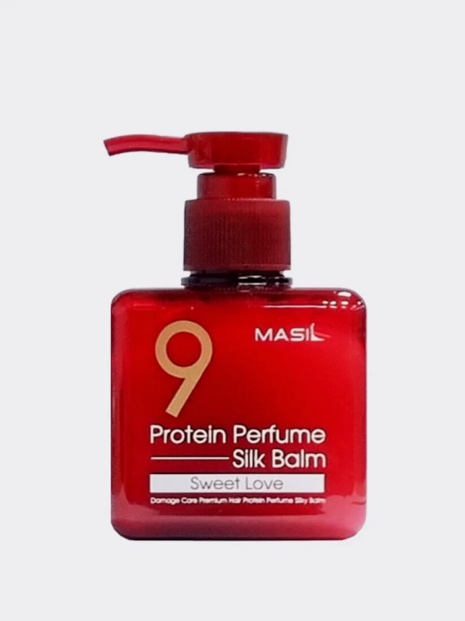 Протеиновый несмываемый бальзам для волос с цветочным ароматом Masil 9 Protein Perfume Silk Balm Sweet Love