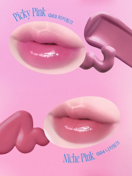 Стойкий тинт для губ с полусияющим финишем fwee Pink Obsession Stay-fit Lip Tint G04 Niche Pink