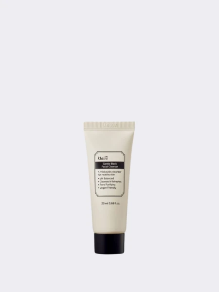 МИНИ Нежная пенка с кремово-сливочной текстурой Dear, Klairs Gentle Black Facial Cleanser МИНИ Нежная пенка с кремово-сливочной текстурой Dear, Klairs Gentle Black Facial Cleanser