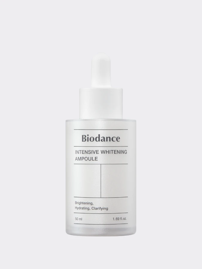 Интенсивная осветляющая ампульная сыворотка с ниацинамидом Biodance Intensive Whitening Ampoule Интенсивная осветляющая ампульная сыворотка с ниацинамидом Biodance Intensive Whitening Ampoule