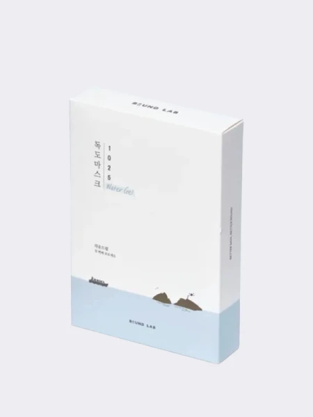 Набор глубокоувлажняющих тканевых масок с морской водой Round Lab 1025 Dokdo Hydrating Water Gel Mask Sheet