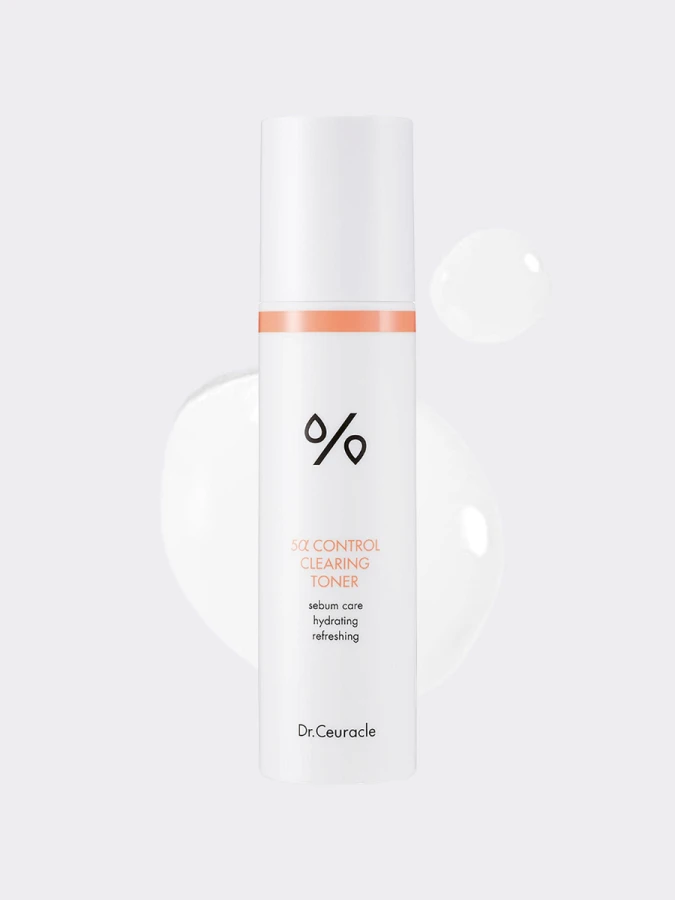 Противовоспалительный тонер для проблемной кожи Dr.Ceuracle  5α Control Clearing Toner