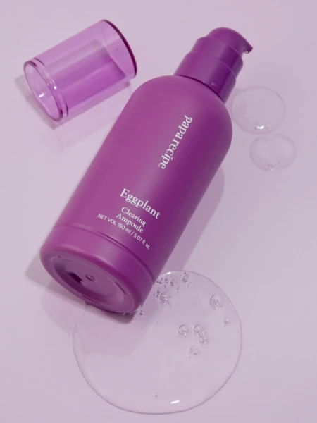 Успокаивающая ампульная сыворотка для лица с экстрактом баклажана MAXI Papa Recipe Eggplant Clearing Ampoule