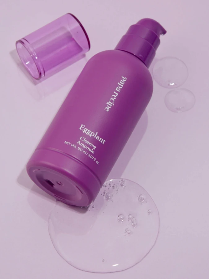 Успокаивающая ампульная сыворотка для лица с экстрактом баклажана MAXI Papa Recipe Eggplant Clearing Ampoule