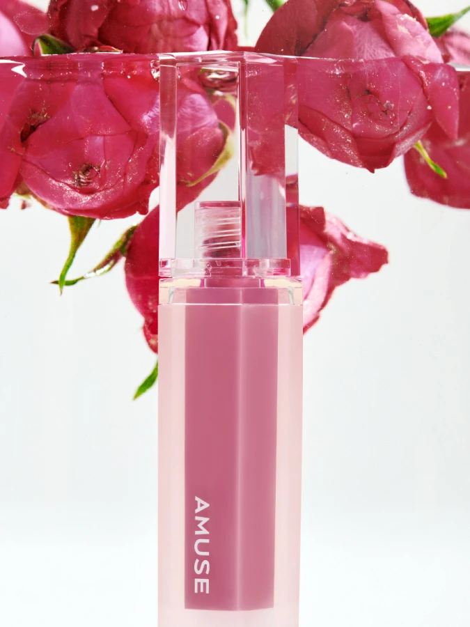 Глянцевый тинт для губ AMUSE Healthy Dew Tint 08 Rose Dew