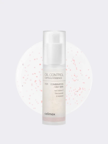 Себорегулирующая капсульная эссенция с ниацинамидом Celimax Oil Control Capsule Essence
