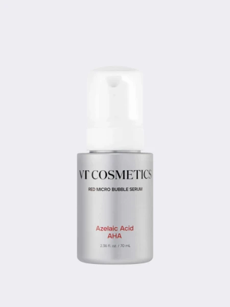 Отшелушивающая пузырьковая сыворотка с кислотами VT Az AHA Red Micro Bubble Serum