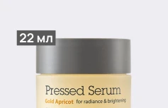 Спрессованная сыворотка-крем для сияния кожи Blithe Pressed Serum Gold Apricot