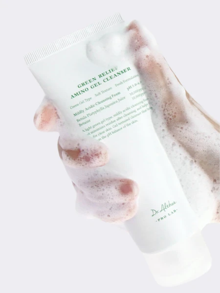Гелевая пенка для умывания с аминокислотами Dr.Althea Green Relief Amino Gel Cleanser Гелевая пенка для умывания с аминокислотами Dr.Althea Green Relief Amino Gel Cleanser