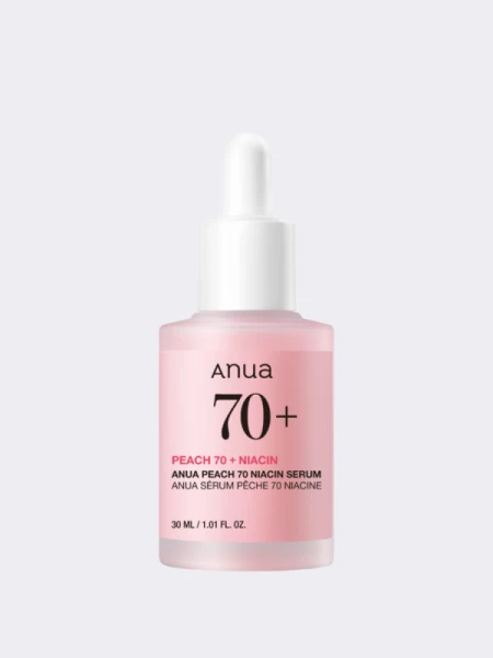 Тонизирующая сыворотка для лица с экстрактом персика и ниацинамидом ANUA Peach 70% Niacin Serum Тонизирующая сыворотка для лица с экстрактом персика и ниацинамидом ANUA Peach 70% Niacin Serum