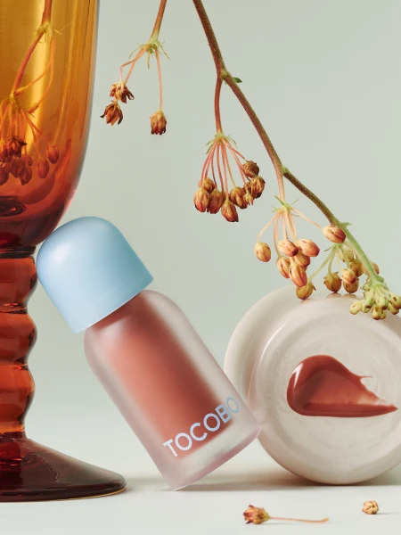 Оттеночное масло-плампер для губ TOCOBO Juicy Berry Plumping Lip Oil 04 Bitter Brown
