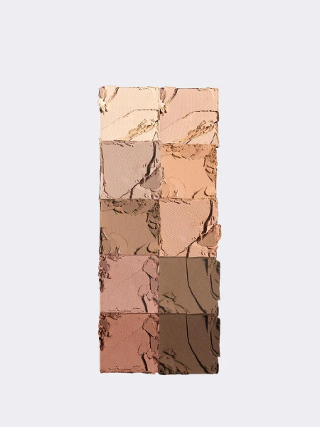 Набор матовых теней для век в коричневых оттенках  глаз rom&nd Better Than Palette Dual Brush Set 05 Shade And Shadow Garden