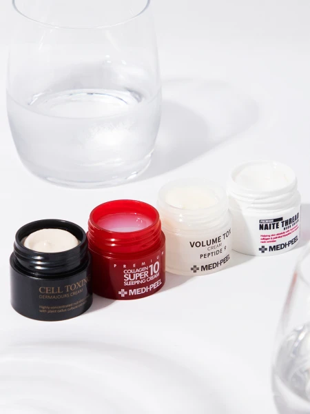 Набор миниатюр кремов для восстановления кожи лица и декольте MEDI-PEEL Signature Cream Trial Kit Набор миниатюр кремов для восстановления кожи лица и декольте MEDI-PEEL Signature Cream Trial Kit