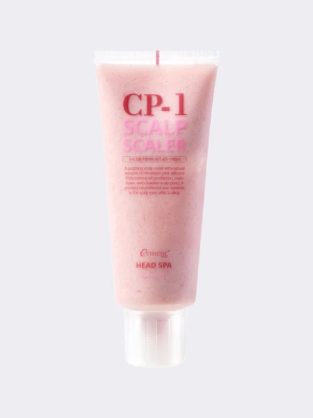 Пилинг для кожи головы с розовой солью ESTHETIC HOUSE CP-1 Head Spa Pink Salt Scalp Scaler Пилинг для кожи головы с розовой солью ESTHETIC HOUSE CP-1 Head Spa Pink Salt Scalp Scaler