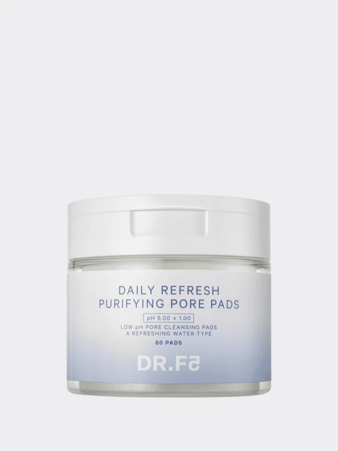 Очищающие пэды для снятия макияжа и ухода за кожей DR.F5 Daily Refresh Purifying Pore Pads
