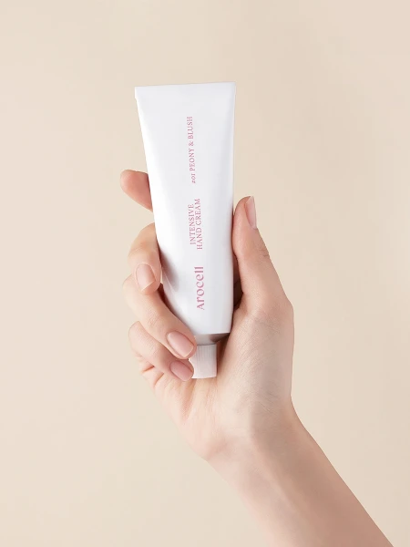 Питательный крем для рук с ароматом пиона Arocell Intensive Hand Cream 01 Peony Blush